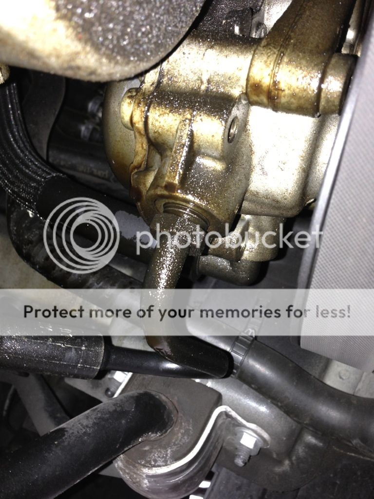 Oil leak. Possible causes?