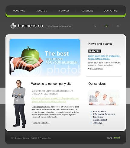 Free Web Template Company 4