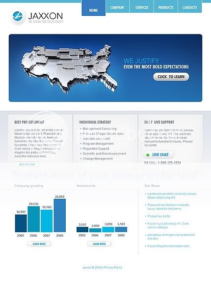 Free Web Template Company 4