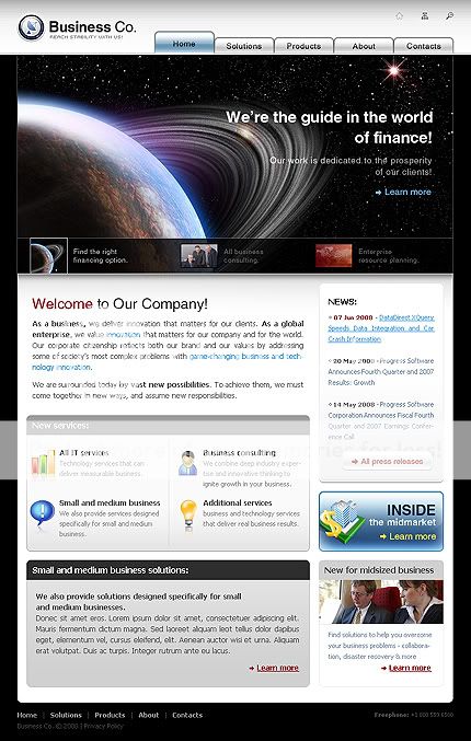 Free Web Template Company 4