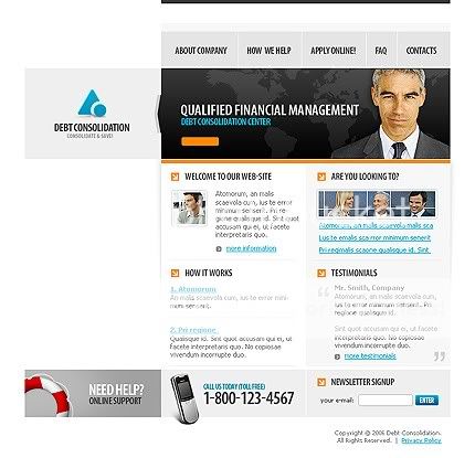 Free Web Template   Company 4